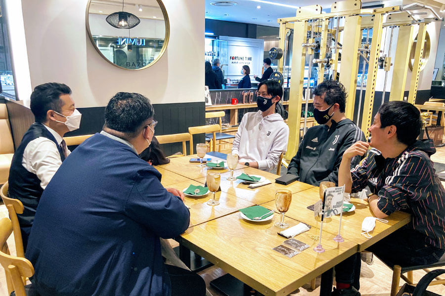Bicerin GYM e STUDIO BAZOOKA ビチェリンでお茶会を開催しました!